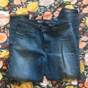 Super Stretchy High-Waisted Crop Jeggings